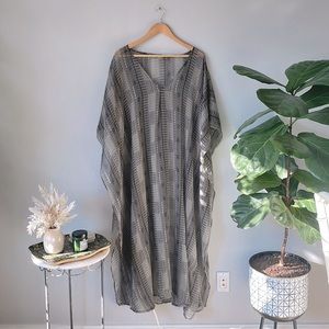 Like New! Everything But Water Flowy V-Neck Beach Caftan
